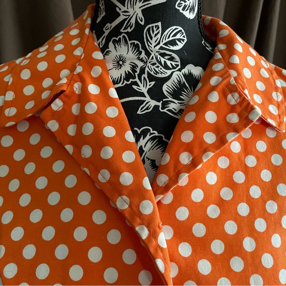 Vintage Mary Hayes Of California Size 8 Women’s Polka Dot Pantsuit - Picture 2 of 12